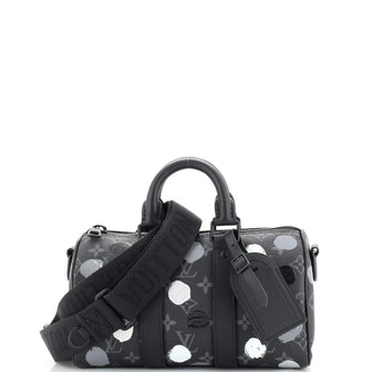 Louis Vuitton Keepall Bandouliere Bag Yayoi Kusama Painted Dots