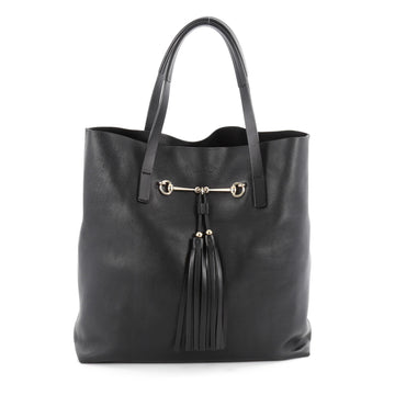 Gucci Park Avenue Tote Leather Medium Black 2080301
