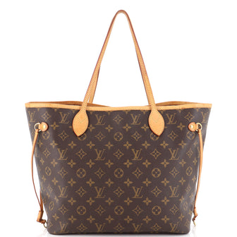 Louis Vuitton Neverfull Tote Monogram Canvas MM