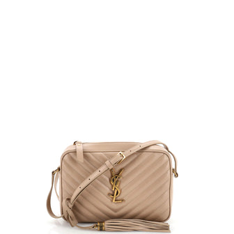 Saint Laurent Lou Camera Bag Matelasse Chevron Leather Small