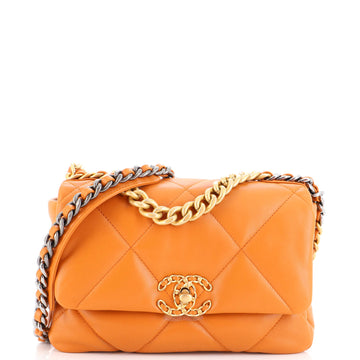 Chanel 19 Flap Bag Quilted Leather Medium