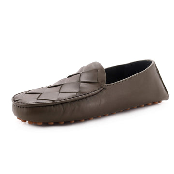 Bottega Veneta Douglas Driver Loafers Maxi Intrecciato Leather