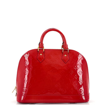 Louis Vuitton Alma Handbag Monogram Vernis PM