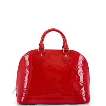 Louis Vuitton Alma Handbag Monogram Vernis PM