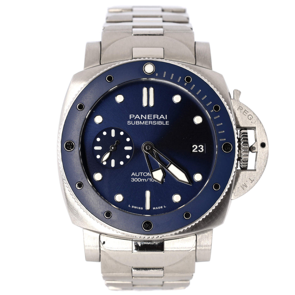 Panerai Luminor Submersible 300M Automatic Watch Stainless Steel