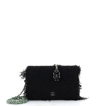 Chanel Wallet on Chain Fringe Tweed