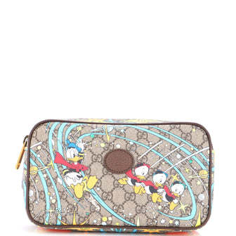 Gucci Disney Donald Duck Belt Bag Printed GG Coated Canvas