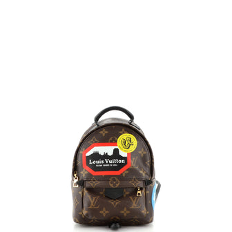 Louis Vuitton Palm Springs Backpack Limited Edition Monogram Canvas Mini