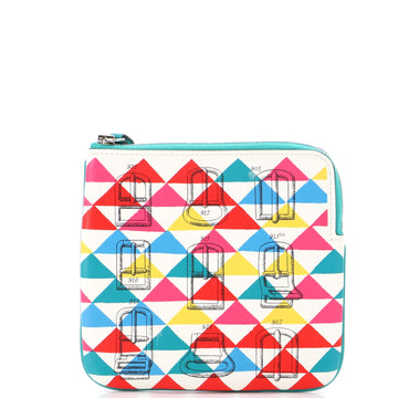 Hermes Carre Pocket Pouch Printed Swift