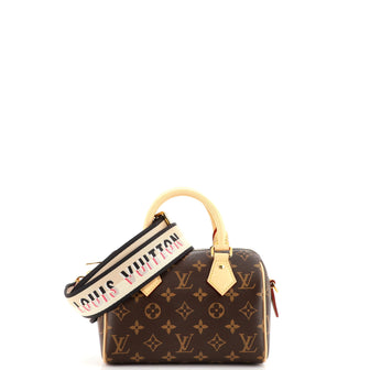 Louis Vuitton Speedy Bandouliere Bag Monogram Canvas 20