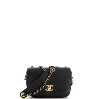 Chanel Multi Pouching Flap Bag with Coin Purse Quilted Calfskin