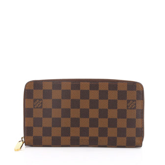 Louis Vuitton Zippy Organizer Damier Brown
