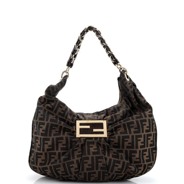 Fendi Mia Hobo Zucca Canvas Large