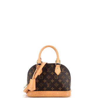 Louis Vuitton Alma Handbag Monogram Canvas BB