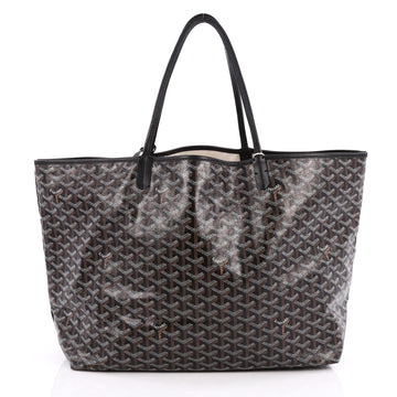 Goyard St. Louis Tote Coated Canvas GM Black 2083401