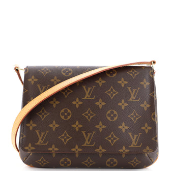 Louis Vuitton Musette Tango Handbag Monogram Canvas