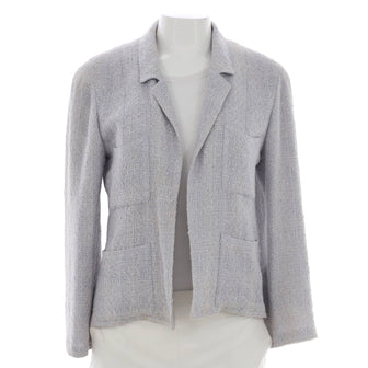 Chanel Women's Vintage Four Pocket Open Jacket Tweed