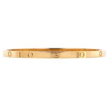 Cartier Love Bracelet 18K Yellow Gold Small