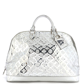 Louis Vuitton Alma Handbag Monogram Miroir PVC XL