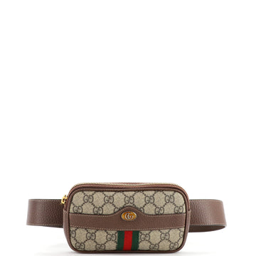 Gucci Ophidia Belt Bag GG Coated Canvas Mini