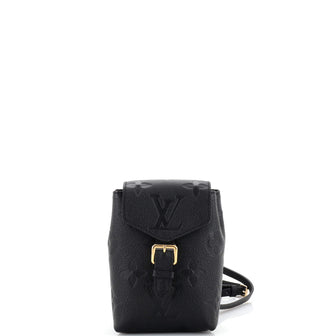 Louis Vuitton Tiny Backpack Monogram Empreinte Giant Black 2085111