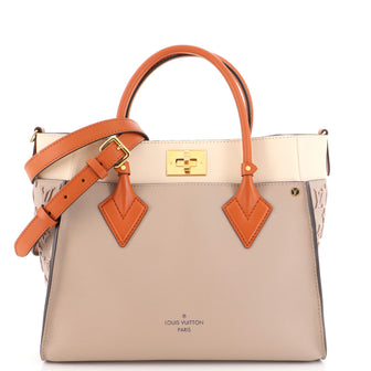 Louis Vuitton On My Side Tote Monogram Tuffetage Leather