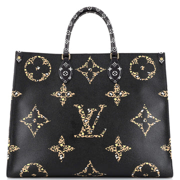 Louis Vuitton OnTheGo Tote Limited Edition Jungle Monogram Giant GM