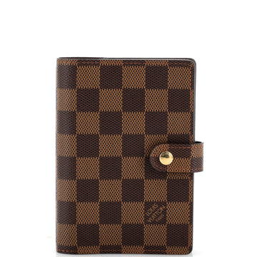 Louis Vuitton Ring Agenda Cover Damier PM