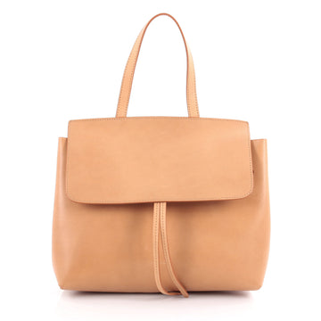 Mansur Gavriel Lady Bag Leather Mini Brown 2086006