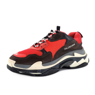 Balenciaga Men's Triple S Sneakers Fabric and Mesh with Faux Leather