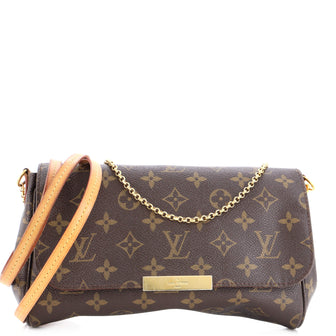 Louis Vuitton Favorite Handbag Monogram Canvas MM