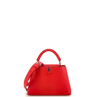Louis Vuitton Capucines Bag Leather BB