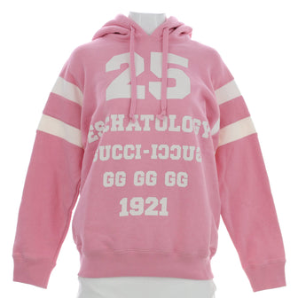 Gucci Women's Eschatology 25 Hoodie Printed Cotton