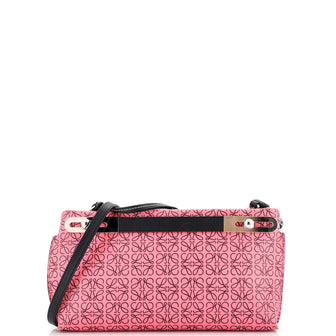 Loewe Missy Handbag Anagram Printed Leather Small