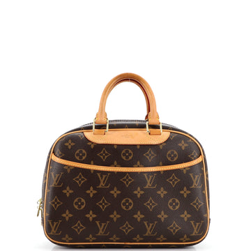 Louis Vuitton Trouville Handbag Monogram Canvas