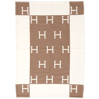 Hermes Avalon Baby Blanket Wool and Cashmere