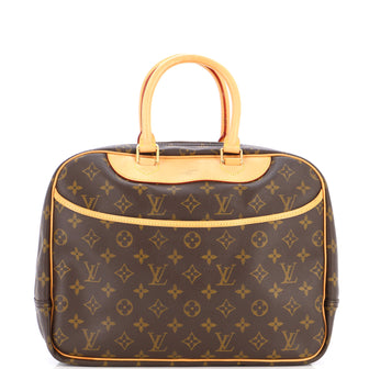 Louis Vuitton Deauville Handbag Monogram Canvas