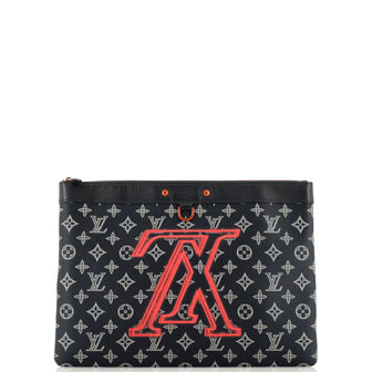 Louis Vuitton Pochette Apollo Limited Edition Upside Down Monogram Ink GM