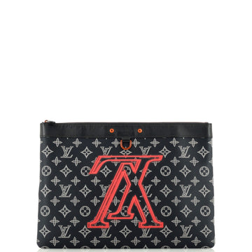 Louis Vuitton Pochette Apollo Limited Edition Upside Down Monogram Ink GM