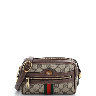 Gucci Ophidia Shoulder Bag GG Coated Canvas Mini
