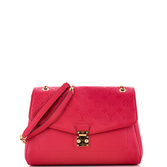 Louis Vuitton Saint Germain Handbag Monogram Empreinte Leather MM