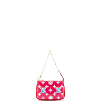Louis Vuitton Neon Pink Mini Pochette Accessoires