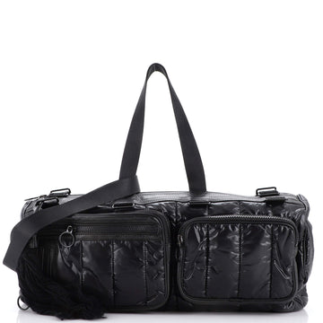 Christian Dior Homme Deville Duffle Bag Nylon Large