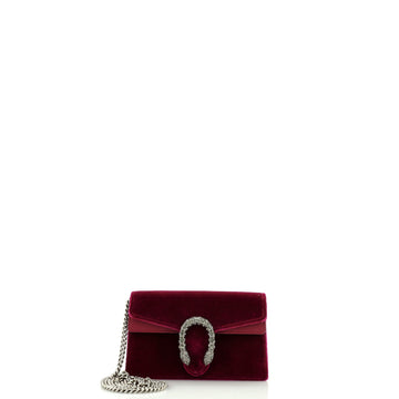 Gucci Dionysus Bag Velvet Super Mini