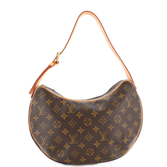 Louis Vuitton Croissant Handbag Monogram Canvas MM