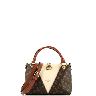 Louis Vuitton V Tote Monogram Canvas and Leather BB