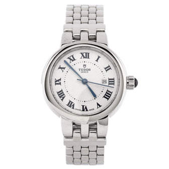 Tudor Clair De Rose Automatic Watch Stainless Steel 30