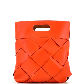 Bottega Veneta Slip Tote Maxi Intrecciato Leather Small