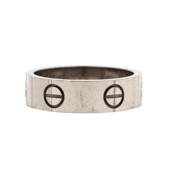 Cartier Love Band Ring 18K White Gold