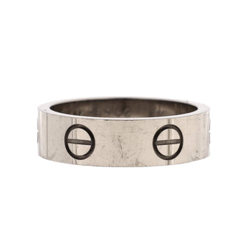 Cartier Love Band Ring 18K White Gold
